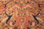Detail of Large Antique Persian Serapi Rug 73859 by Nazmiyal Antique Rugs
