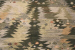 Detail of Modern Swedish Kilim Rug Detail of Modern Swedish Kilim Rug 73606 by Nazmiyal Antique Rugs