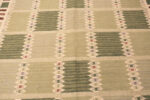 Detail of Swedish Geometric Modern Kilim Rug Detail of Swedish Geometric Modern Kilim Rug 736081 by Nazmiyal Antique Rugs