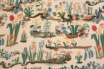 Detail of Vintage Pair of Primavera Curtains by Josef Frank Detail of Vintage Pair of Primavera Curtains by Josef Frank 73681 by Nazmiyal Antique Rugs