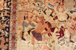 Dual of Antique Persian Tabriz Pictorial Rug Depicting Scenes 73616 by Nazmiyal Antique Rugs