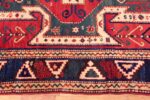Feature of Antique Caucasian Sewan Kazak Rug Feature of Antique Caucasian Sewan Kazak Rug 73855 by Nazmiyal Antique Rugs