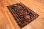 Floor View of Antique Caucasian Akstafa Rug 73702 by Nazmiyal Antique Rugs