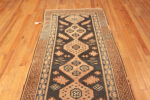 Floor View of Antique Geometric Runner Rug Floor View of Antique Geometric Runner Rug 73368 by Nazmiyal Antique Rugs
