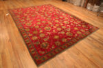 Floor View of Antique English Arts And Crafts Rug Floor of Antique English Arts And Crafts Rug 73420 by Nazmiyal Antique Rugs