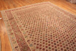Floor View of Antique Malayer Persian Rug Floor View of Antique Malayer Persian Rug 73410 by Nazmiyal Collection