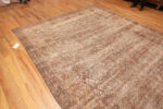 Floor view of Antique Persian Khorassan Rug Floor view of Antique Persian Khorassan Rug 73812 by Nazmiyal Antique Rugs