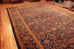 Floor View of Antique Persian Sultanabad Rug Floor View of Antique Persian Sultanabad Rug 73414 by Nazmiyal Antique Rugs