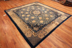 Floor View of Rare Antique Square Chinese Rug Floor View of Rare Antique Square Chinese Rug 73513 by Nazmiyal Antique Rugs