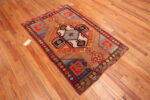 Floor View of Antique Turkish Karapinar Rug Floor View of Antique Turkish Karapinar Rug 73424 by Nazmiyal Antique Rugs