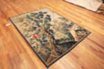 Floor View of Eighteen Century Belgium Silk and Wool Floral Tapestry Floor of Eighteen Century Belgium Silk and Wool Floral Tapestry 73675