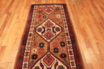 Floor view of Persian Antique Serab Runner Rug Floor view of Persian Antique Serab Runner Rug 73164 by Nazmiyal Antique Rugs