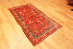 Floor view of Vintage Persian Gabbeh Rug 73792 by Nazmiyal Antique Rugs