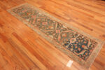 Floor view of Vintage Persian Malayer Runner Rug Floor view of Vintage Persian Malayer Runner Rug 73531 by Nazmiyal Antique Rugs