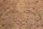 Flowers of Antique Central Medallion Kerman Floral Persian Rug Flowers of Antique Central Medallion Kerman Floral Persian Rug 43619 by nazmiyal