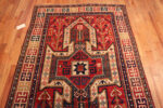 Front of Antique Caucasion Sewan Kazak Geometric Rug Front of Antique Caucasion Sewan Kazak Geometric Rug 73695 by Nazmiyal Antique Rugs