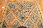 Front of Antique French Aubusson Rug – Floral Garland and Trellis Design Front of Antique French Aubusson Rug – Floral Garland and Trellis Design 73676 by Nazmiyal Antique Rugs