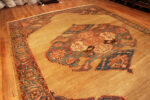 Front of Antique Persian Bakshaish Rug with Bold Geometric Medallion and Rustic Charm Front of Antique Persian Bakshaish Rug with Bold Geometric Medallion and Rustic Charm 73762 by Nazmiyal Antique Rugs