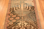 Front of Antique Persian Farahan Sarouk Runner Rug 73406 by Nazmiyal Antique Rugs