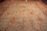 Front of Oversized Antique Turkish Oushak Rug Front of Oversized Antique Turkish Oushak Rug 73413 by Nazmiyal Antique Rugs