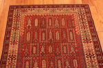 Front of Antique Shirvan Geometric Caucasian Rug 73707 by Nazmiyal Antique Rugs