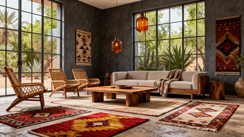 Gabbeh Rug Design Interiors Blog Post