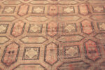 Geometry of Large Antique Afghan Beshir Carpet 43402 by Nazmiyal Antique Rugs