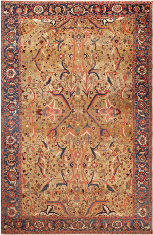 Large Antique Persian Serapi Rug 73859 by Nazmiyal Antique Rugs
