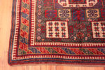 Left Corner of Antique Caucasian Karachopf Kazak Rug 73694 by Nazmiyal Antique Rugs