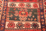 Medallion of Antique Caucasian Kazak Rug 73162 by Nazmiyal Antique Rugs