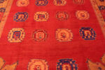 Middle of Large Antique Turkish Oushak Rug 73689 by Nazmiyal Antique Rugs