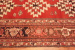 Side of Antique Persian Geometric Serapi 73418 by Nazmiyal Antique Rugs