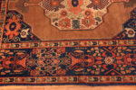 Side of Antique Senneh Geometric Tribal Rug 73520 by Nazmiyal Antique Rugs