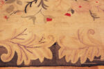 Side Border of Antique Hooked American Floral Rug 50556 by Nazmiyal Antique Rugs