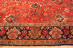 Side of Oversized Vintage German Hooked Rug 73482 by Nazmiyal Antique Rugs