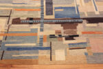 Texture of Modern Swedish Kilim Rug with Contemporary Aesthetic Appeal Texture of Modern Swedish Kilim Rug with Contemporary Aesthetic Appeal 73501 by Nazmiyal Antique Rugs