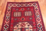 Top of Antique Caucasian Kazak Rug Top of Antique Caucasian Kazak Rug 73852 by Nazmiyal Antique Rugs