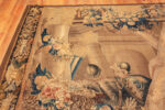 Top of Rare 17th Century Tapestry Featuring Biblical Heroic Scene and Rich Decorative Elements Top of Rare 17th Century Tapestry Featuring Biblical Heroic Scene and Rich Decorative Elements 73754 by Nazmiyal Antique Rugs