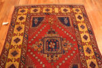 Top of Antique Turkey Geometric Bergama Rug Top of Antique Turkey Geometric Bergama Rug 73425 by Nazmiyal Antique Rugs