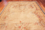 Top view of Oversized Antique French Savonnerie Rug Top view of Oversized Antique French Savonnerie Rug 73504 by Nazmiyal Antique Rugs
