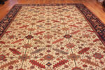 Top of Large Antique Persian Serapi Rug Top of Large Antique Persian Serapi Rug 71531 Nazmiyal Antique Rugs