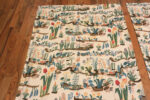 Top of Vintage Pair of Primavera Curtains by Josef Frank Top of Vintage Pair of Primavera Curtains by Josef Frank 73681 by Nazmiyal Antique Rugs