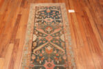 Top view of Vintage Persian Malayer Runner Rug Top view of Vintage Persian Malayer Runner Rug 73531 by Nazmiyal Antique Rugs