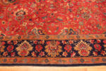 Trim of Oversized Vintage German Hooked Rug 73482 by Nazmiyal Antique Rugs