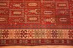 Trim of Antique Shirvan Geometric Caucasian Rug 73707 by Nazmiyal Antique Rugs