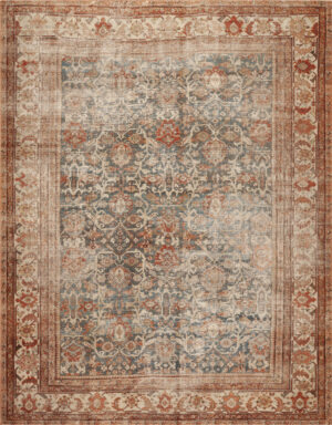 Vintage Handwoven Persian Sultanabad Rug with Aged Charm and Classic Pattern 72731 by Nazmiyal Antique Rugs