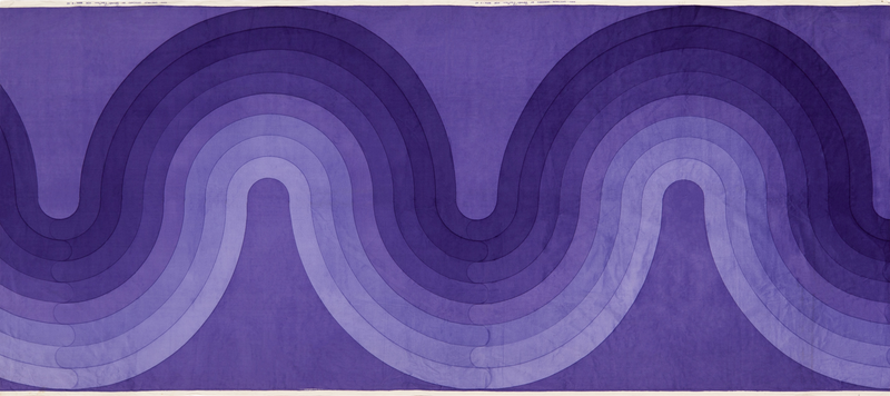1950s Rugs and Carpets | Panton Textile 47756 by Nazmiyal Antique Rugs