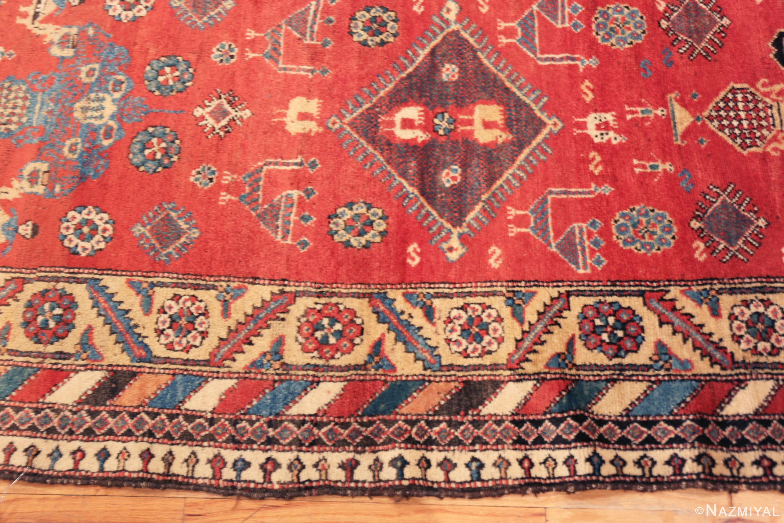 Luri Rugs Antique Caucasian Luri Rug 73851 by Nazmiyal Rugs