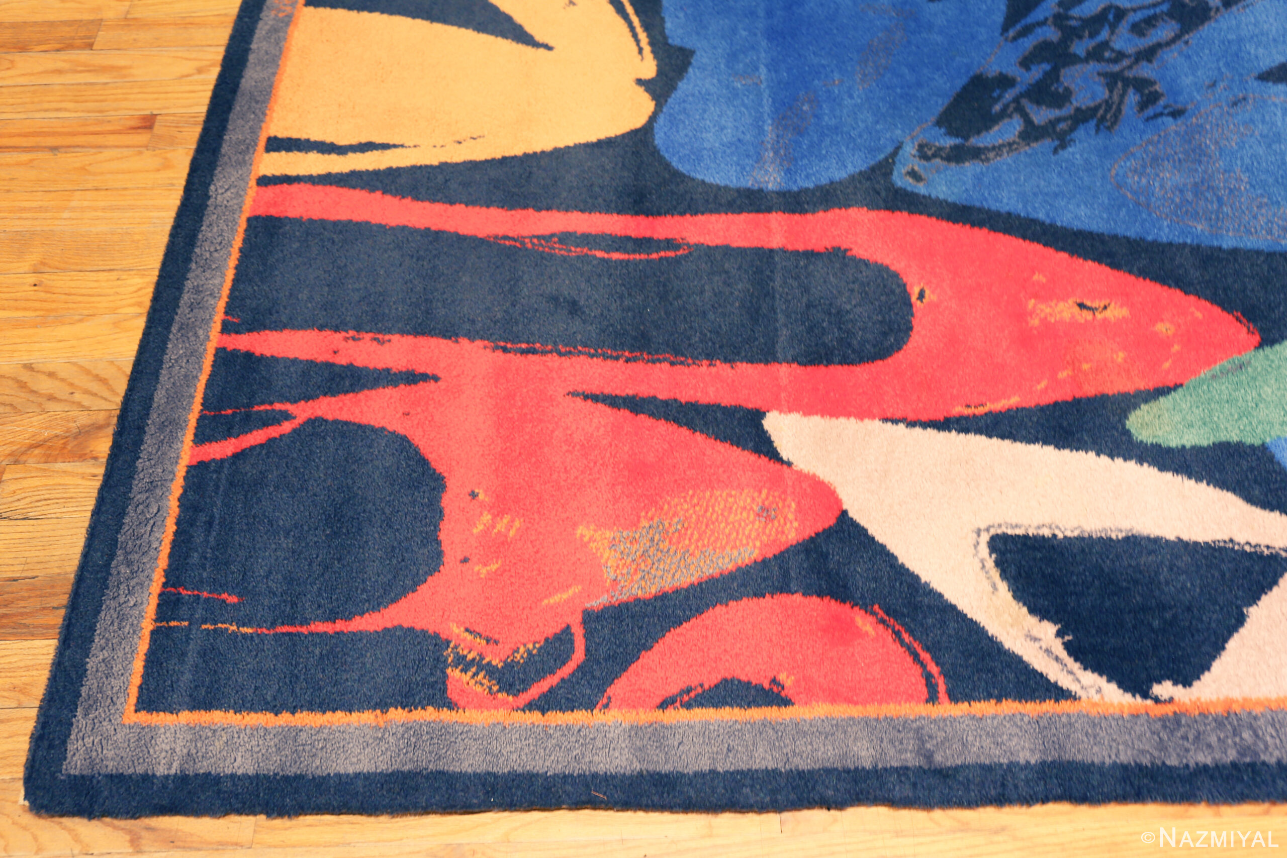 Diamond Dust Shoes Vintage Pop Art Rug Inspired by Andy Warhol