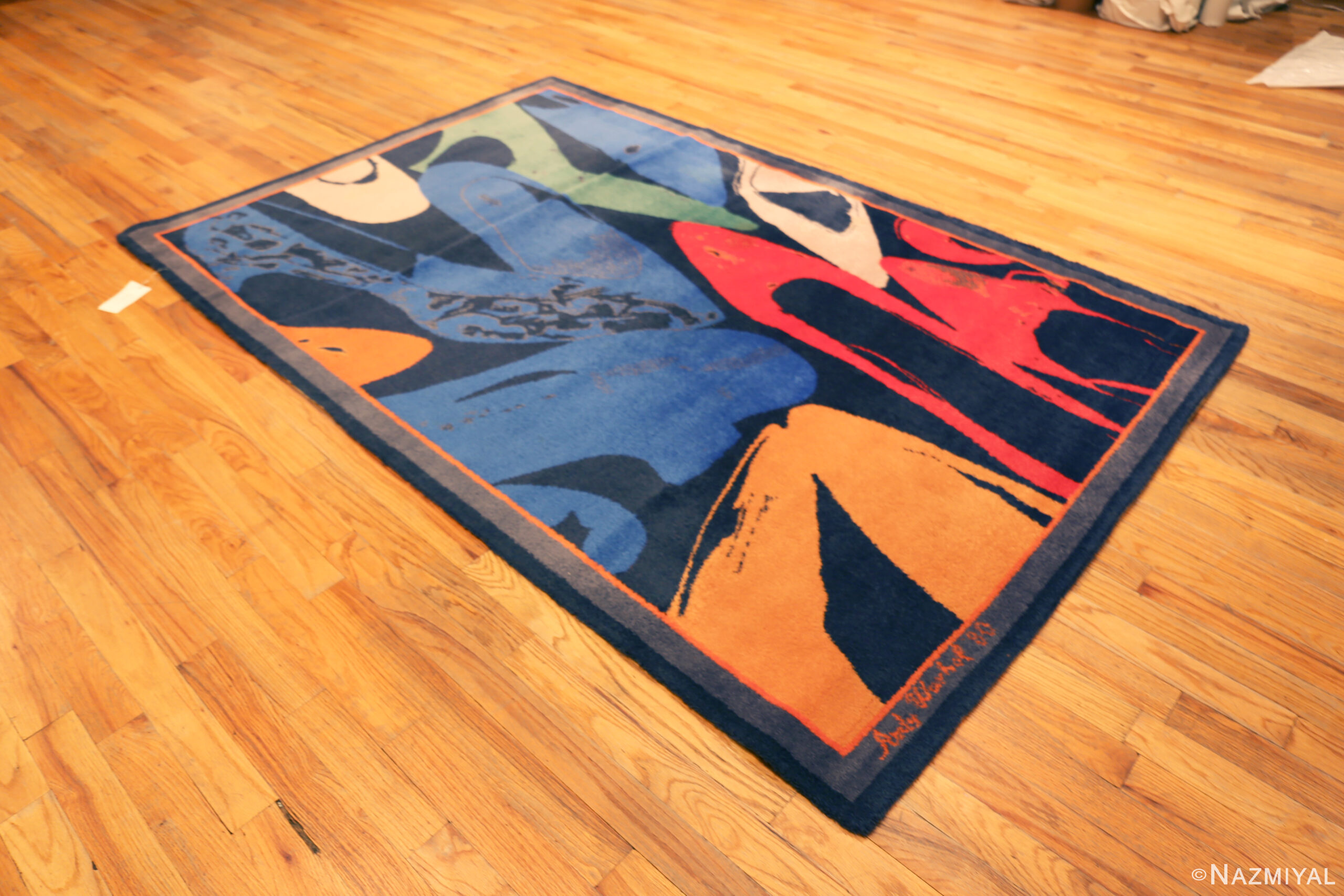 Diamond Dust Shoes Vintage Pop Art Rug Inspired by Andy Warhol